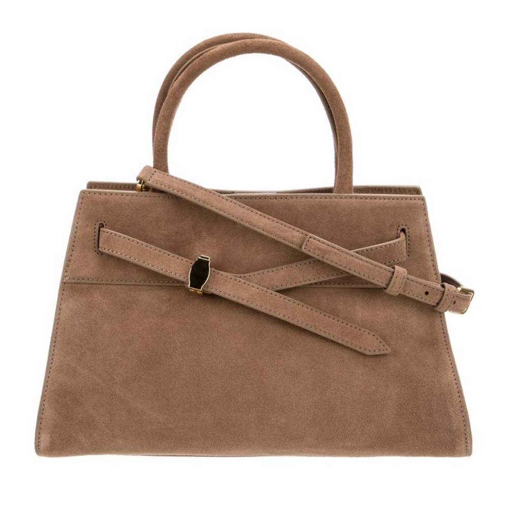 NWT Veronica Beard Dash Bag (medium) in Bark